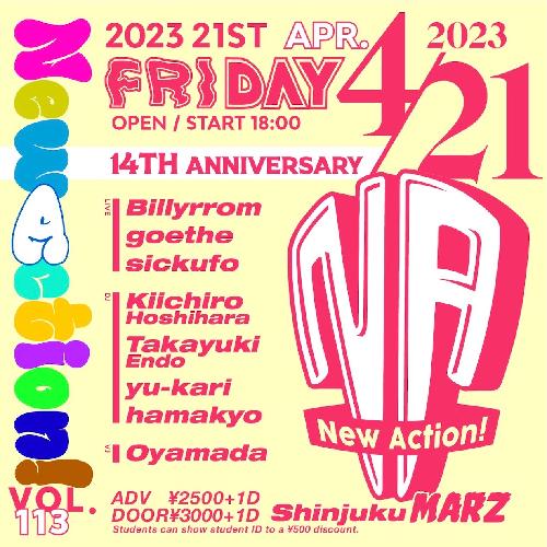 New Action! Vol.113 ”14th Anniversary”