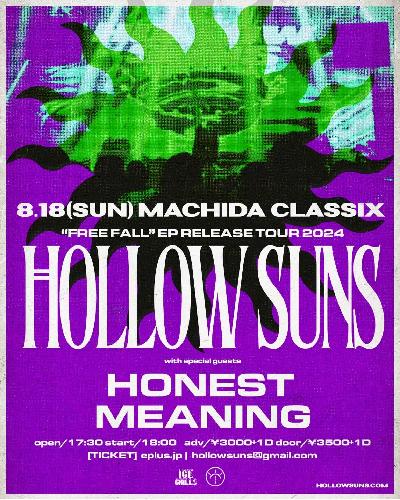 ”Hollow Suns 「Free Fall」EP Release Tour”