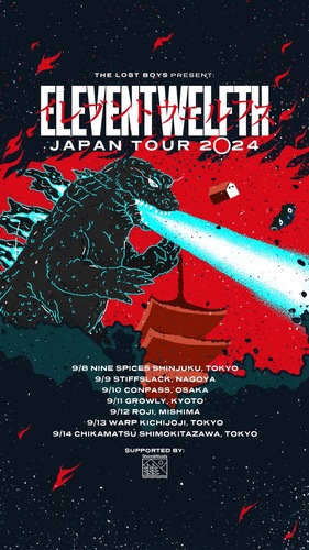 The Lost Boys present ELEVENTWELFTH Japan Tour 2024