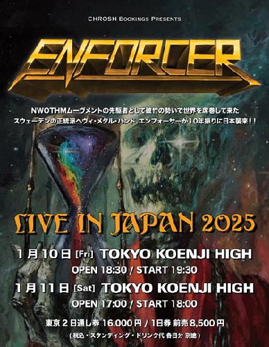 ENFORCER Live In Japan 2025