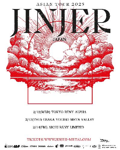 JINJER JAPAN TOUR 2025 Tokyo show