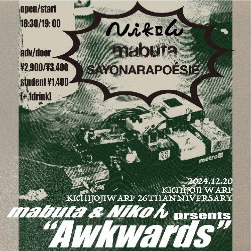 Nikoん&mabuta presents 「Awkwards」