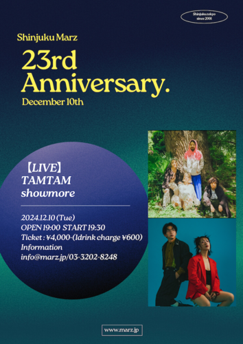 Shinjuku Marz 23rd Anniversary!