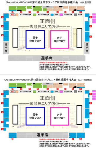 ChacottCHAMPIONSHIPS第42回全日本ジュニア新体操選手権大会