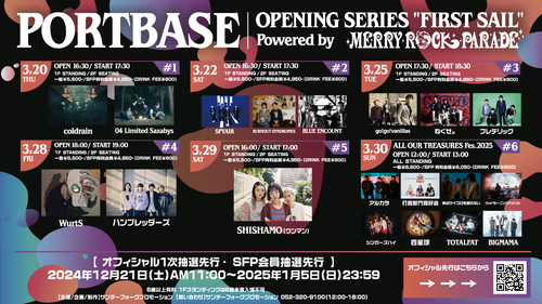 PORTBASE OPENING SERIES ”FIRST SAIL”