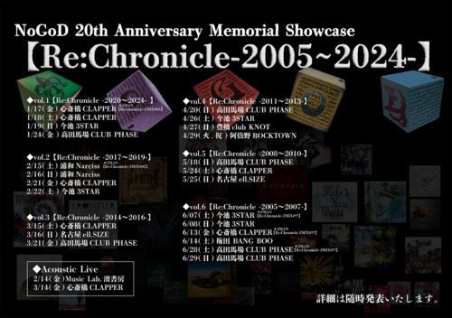 NoGoD 20th Anniversary Memorial Showcase