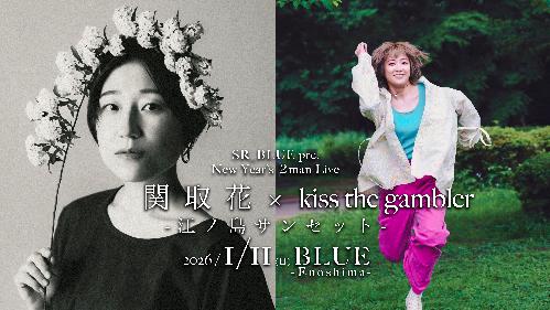 関取花 × kiss the gambler -江ノ島サンセット-