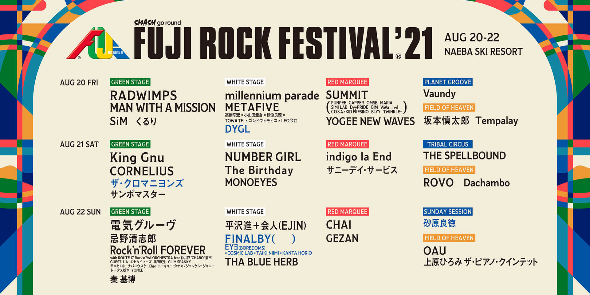 Fuji Rock Festival フジロック チケット受付ページ イープラス